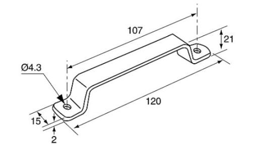 抽屉把手 120-M4缩略图